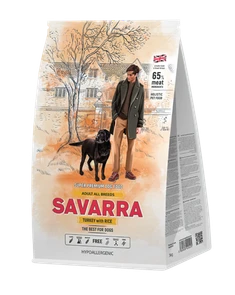 {{photo.Alt || photo.Description || 'Сухой корм Savarra Adult All Breed Turkey/Rice для собак всех пород с индейкой и рисом'}}