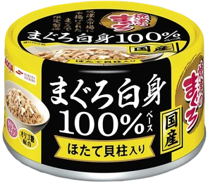 Консервы для кошек AIXIA Yaizu-no-Maguro, тунец и гребешок в нежном желе 45182822