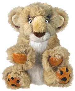 Игрушка для собак KONG Comfort Kiddos Лев со сьемными пищалками RLC14E