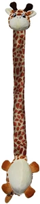 Игрушка для собак KONG Danglers Жираф 62 см с шуршащей шеей и пищалкой RD12E