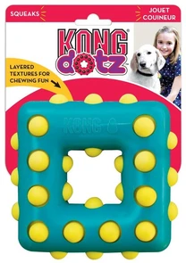 Игрушка для собак KONG Dotz квадрат с пищалкой TDD32E