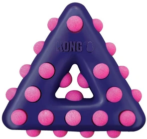 Игрушка для собак KONG Dotz треугольник с пищалкой