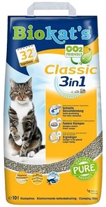 {{photo.Alt || photo.Description || 'Наполнитель BIOKAT'S CLASSIC 3in1 комкующийся с гранулами разного размера'}}