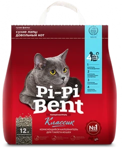 {{photo.Alt || photo.Description || 'Комкующийся наполнитель Pi-Pi-Bent Классик'}}