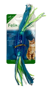 Игрушка для кошек Feline Clean Dental Конфетка прорезыватель с лентами WB23547