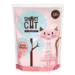 Силикагелевый наполнитель SMART CAT с ароматом детской присыпки 20796