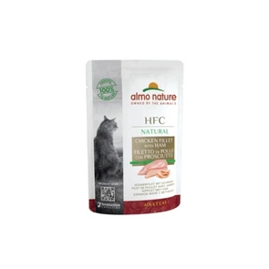 {{photo.Alt || photo.Description || 'Пауч ALMO NATURE для взрослых кошек с куриным филе и ветчиной 75% мяса  Classic Raw Pack – Chicken Fillet with Ham'}}