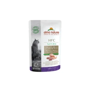 {{photo.Alt || photo.Description || 'Пауч ALMO NATURE для взрослых кошек с куриной грудкой и утиным филе 75% мяса Classic Raw Pack – Chicken Breast and Duck Fillet'}}