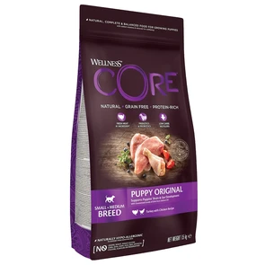 {{photo.Alt || photo.Description || 'Беззерновой сухой корм WELLNESS CORE для щенков мелких и средних пород с индейкой и курицей Original Puppy Turkey with Chicken Recipe'}}