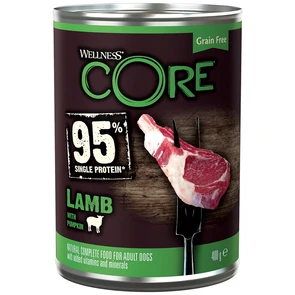 {{photo.Alt || photo.Description || 'Консервы беззерновые Wellness Core для собак из ягненка с тыквой Adult Dog Lamb with Pumpkin'}}