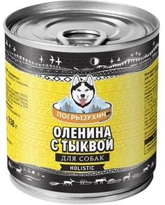 {{photo.Alt || photo.Description || 'Консервы Погрызухин для собак из мяса Северного оленя с тыквой'}}