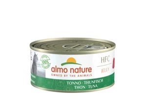 Консервы ALMO NATURE для взрослых кошек с тунцом в желе HFC - Jelly - Tuna