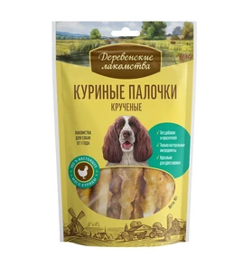 {{photo.Alt || photo.Description || 'Деревенские лакомства - Куриные палочки кручёные для собак'}}