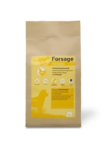 {{photo.Alt || photo.Description || 'Сухой корм FORSAGE Holistic для взрослых собак всех пород с курицей'}}
