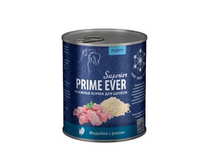 {{photo.Alt || photo.Description || 'Консервы PRIME EVER SUPERIOR для щенков всех пород с индейкой и рисом'}}