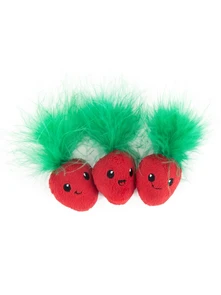 {{photo.Alt || photo.Description || 'Игрушка Petstages для кошек "Клубнички", 3 шт в комплекте'}}