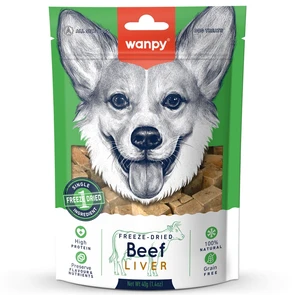 {{photo.Alt || photo.Description || 'Сублимированное лакомство WANPY DOG для собак "Говядина и печень" Freeze Dried Beef Liver'}}
