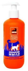 {{photo.Alt || photo.Description || 'Жидкое мыло для лап для собак "Айда гулять" 300 мл'}}