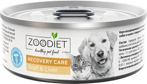 {{photo.Alt || photo.Description || 'Консервы для собак и кошек ZooDiet с говядиной и печенью Восстановительный уход Recovery Care Beef/Liver'}}