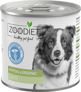 Консервы для собак гипоаллергенные ZooDiet с ягненком Hypoallergenic Lamb 809141002