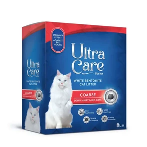 Комкующийся наполнитель Ultra Care Coarse Long Hairy &amp; Big Cats для длинношерстных и крупных кошек с ароматом Весенняя свежесть UC-005214