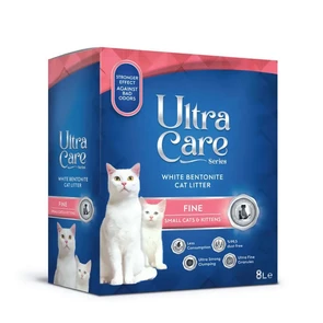 Комкующийся наполнитель Ultra Care Fine Small Cats &amp; Kittens для котят и мелких кошек с ароматом Весенняя свежесть UC-005146