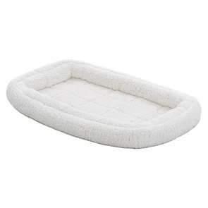 {{photo.Alt || photo.Description || 'Лежанка MidWest Double Bolster для собак и кошек флисовая с двойным бортом 55х30 см'}}
