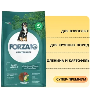 {{photo.Alt || photo.Description || 'Сухой корм Forza10 Maintenance для взрослых собак крупных пород с олениной и картофелем Maxi Adult'}}