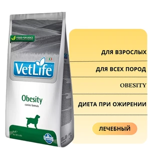 {{photo.Alt || photo.Description || 'Сухой корм FARMINA VET LIFE OBESITY для собак диета при ожирении'}}