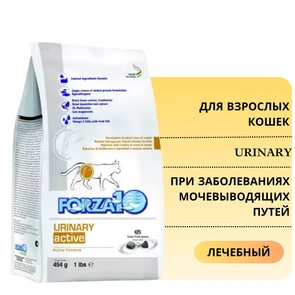 {{photo.Alt || photo.Description || 'Сухой корм Forza10 Active Urinary для взрослых кошек при заболеваниях мочевыводящих путей с рыбой'}}