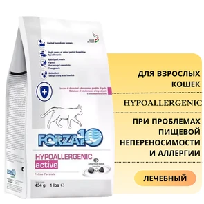 {{photo.Alt || photo.Description || 'Сухой корм Forza10 Active Hypoallergenic для взрослых кошек с проблемами пищевой непереносимости и аллергии с рыбой'}}