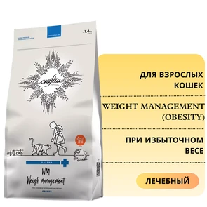 {{photo.Alt || photo.Description || 'Сухой корм Craftia Galena для кошек при избыточном весе Craftia Galena Cat Weight Management (Obesity)'}}