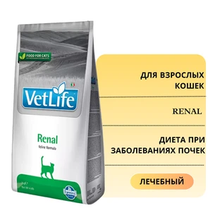 {{photo.Alt || photo.Description || 'Сухой корм FARMINA VET LIFE RENAL для кошек диета при заболеваниях почек'}}