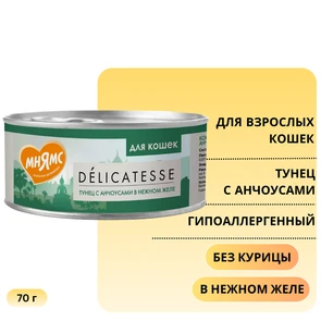 {{photo.Alt || photo.Description || 'Консервы Мнямс для кошек Тунец с анчоусами в нежном желе'}}