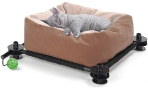 {{photo.Alt || photo.Description || 'Лежак Kitty City для кошек: Сладкий сон: Slumber Bed: 15*45*45см (sp0318).'}}
