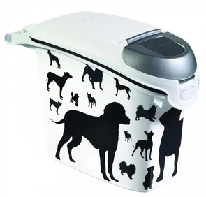 {{photo.Alt || photo.Description || 'Контейнер для корма Curver PetLife  Собаки  черно-белый, на 6кг/15л, 23*50*36см'}}