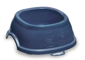 Миска Stefanplast нескользящая Break 2, синяя, 600мл, 19*19*7см (96002) 51535832
