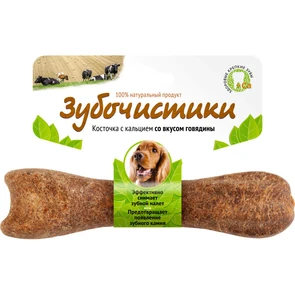 Зубочистики  для собак крупных пород со вкусом говядины 73303839