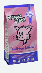 {{photo.Alt || photo.Description || 'Сухой корм BARKING (MEOWING) HEADS для котят с лососем курицей и рисом "Поразительный котенок"'}}