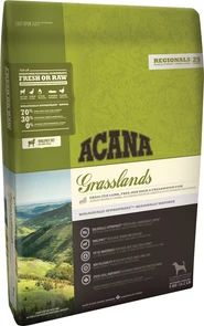 {{photo.Alt || photo.Description || 'Беззерновой сухой корм ACANA Grasslands Dog для собак всех пород и возрастов с янгенком и уткой'}}