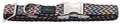 Ошейник для собак Hunter ALU-Strong Zigzag L (45-65 cм) нейлон с металлической застежкой 47637