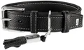 Hunter ошейник для собак Cannes 45 (29-37 см)/2,8 см натуральная кожа черный 63802