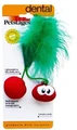 Petstages игрушка для кошек Dental "Вишни" с кошачьей мятой, 7 см 67833