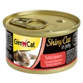 Консервы GimCat ShinyCat консервы для кошек из тунца с лососем в желе
