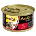 Консервы GimCat ShinyCat для кошек из цыпленка в желе