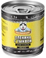 Консервы Погрызухин для собак из мяса Северного оленя с тыквой 338 гр