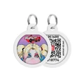 Адресник WAUDOG Smart ID QR паспортом, рисунок Харли Квинн