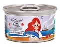 Консервы PETTRIC Natural Kitty для кошек Тунец с кальмаром в собственном соку (Natural Kitty Tuna with squid in broth)