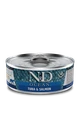 Консервы FARMINA ND CAT OCEAN TUNA AND SALMON для взрослых кошек с тунцом и лососем