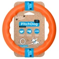 Игрушка для собак PitchDog - кольцо для аппортировки диаметр 17 см оранжевое
